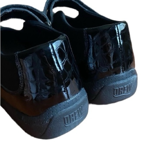 COPY - Drew black Leather Mary Jane Velcro Orthopedic shoe women’s size 8 Wide - Picture 4 of 7